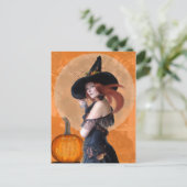 Autumn Witch (Briefkaart) Briefkaart (Staand voorkant)