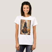 Autumn Witch out Gathering Classic T-shirt (Voorkant volledig)