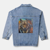 Autumn Wolf Denim Jacket (Achterkant)