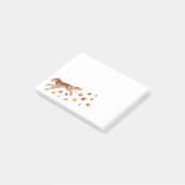 Autumn Wolf Post-it® Notes (Schuin)