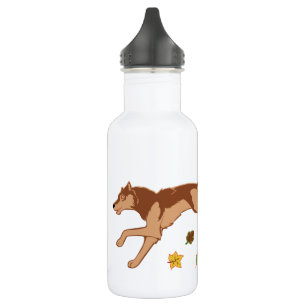 Autumn Wolf Waterfles