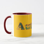 Autumn Word Custom Mugs Mok (Links)
