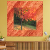 Autumn Wrapped Canvas Afdruk (Insitu (Woonkamer))