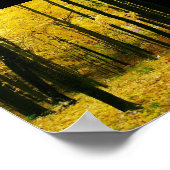 Autumn Yellow Forest Poster (Hoek)