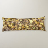Autumn Yellow Leaves Collection Lichaamskussen (Achterkant)