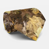 Autumn Yellow Leaves Collection Stropdas (Opgerold)