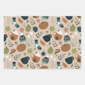 Autumnal Gift Wrap Inpakpapier Vel (Voorkant 3)