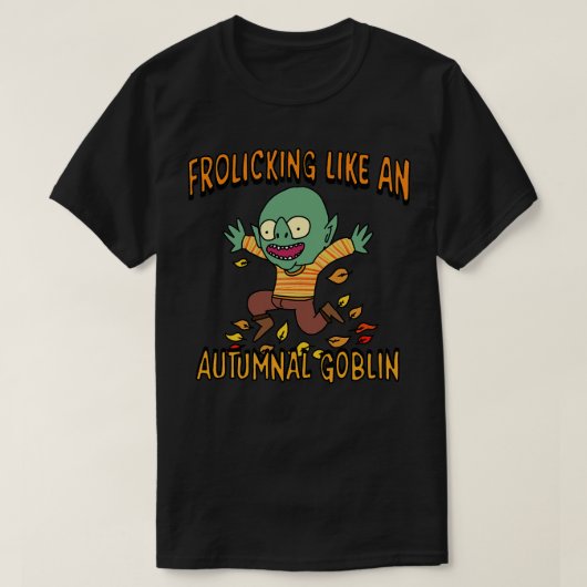 Autumnal Goblin T-shirt (Design voorkant)