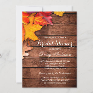 Autumnal Vrijgezellenfeest Rustic Country Wood Map Kaart
