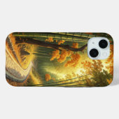 Autumn's Bamboo Path: Where Maple Meets Zen Case-Mate iPhone Case (Achterkant (horizontaal))