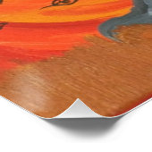 "Autumn's Herfst" Acrylverf 20x20 Poster Perfect Poster (Hoek)