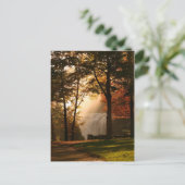 Autumns Waterfall Mist Briefkaart (Staand voorkant)