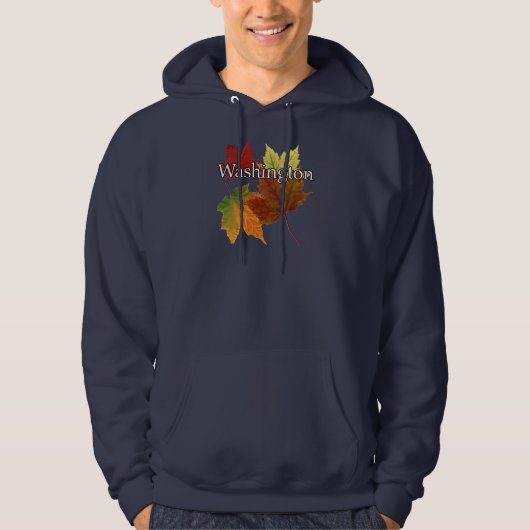 AUTUMNVERLATEN IN WASHINGTON HOODIE (Voorkant)