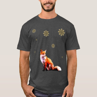AutumnWinter Classy Ggloing Star en Cute Fo Desig T-shirt