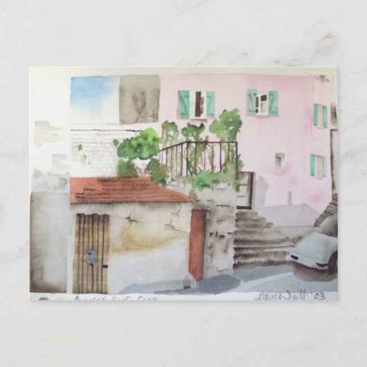 Auvers sur Oise, briefkaart 2 (Voorkant)