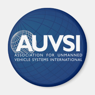 AUVSI ronde Logo magneet