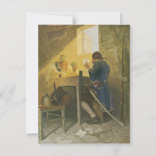 Aux Cartes dans la cage de Cluny par NC Wyeth