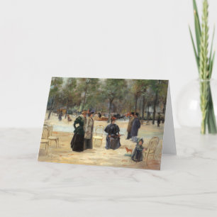 Aux Champs-Élysées   Louis Abel-Truchet Kaart