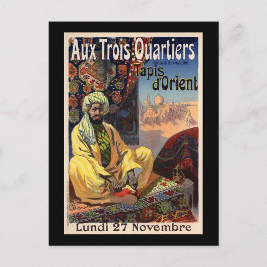 Aux Trois Quartiers Briefkaart (Voorkant)
