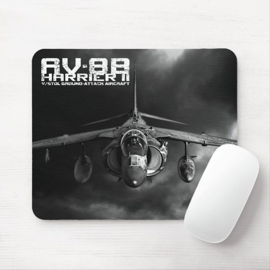 AV-8B Harrier II Muismat (Met muis)