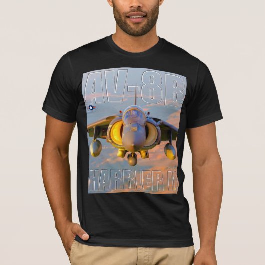 AV-8B HARRIER II T-SHIRT (Voorkant)