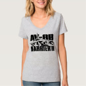 AV-8B Harrier II - T-shirt T-shirt Hanes Nano V-Ne (Devant)