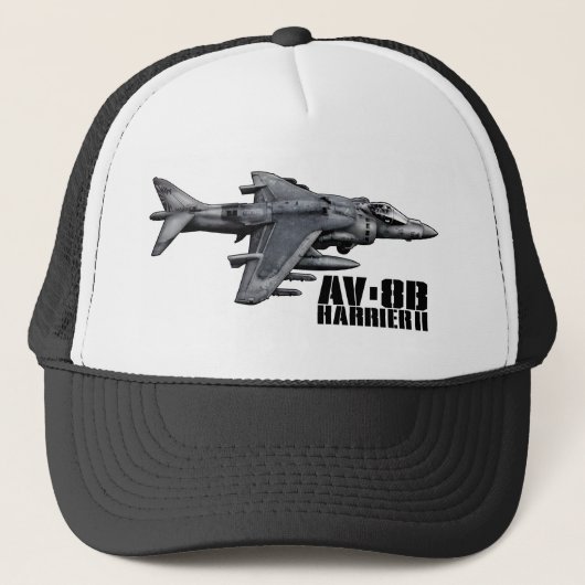 AV-8B Harrier II Trucker Pet (Voorkant)