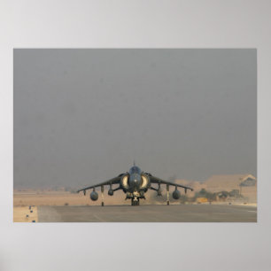 AV-8B Harrier II Vliegtuig Poster