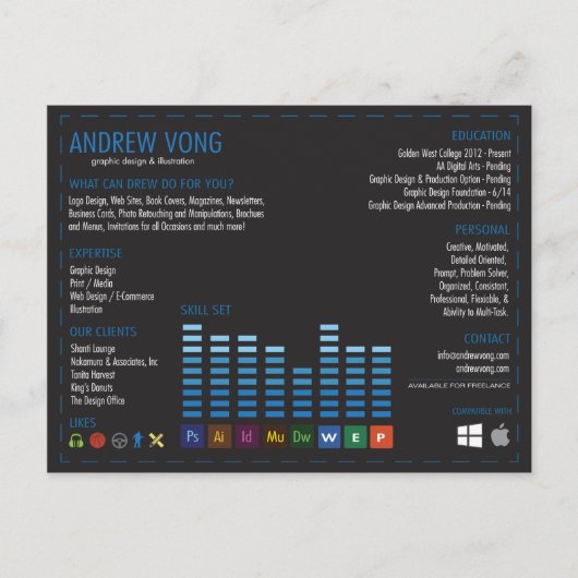 av_design briefkaart (Voorkant)