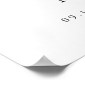 AVA Boho Burgundy Floral Succulent Weduwschap Welk Poster (Hoek)