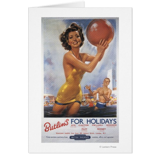 Ava Gardner Kijk-a-like Butlin's Camps (Voorkant)