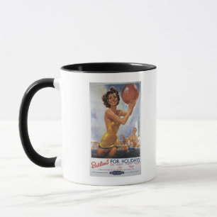 Ava Gardner Kijk-a-like Butlin's Camps Mok