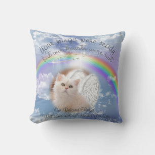 AVA - Hemelse hemel met Rainbow Pet Memorial Kussen