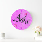 Ava Name Logo, Grote Klok (Huis)