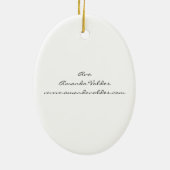 "Ava" Ornament (Achterkant)