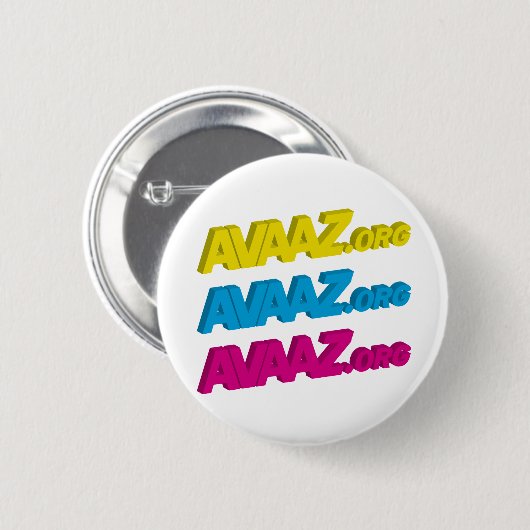 Avaaz Button (Voorkant /achterkant)