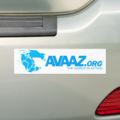 Avaaz.org Sticker pour pare-chocs Pangea (En voiture)
