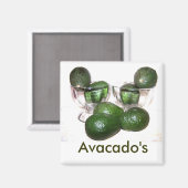 Avacado joli Magnet (Recto/Verso)