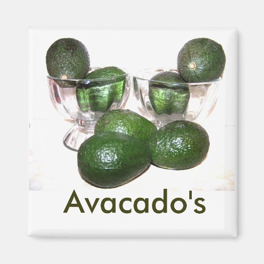 Avacado joli Magnet (Devant)