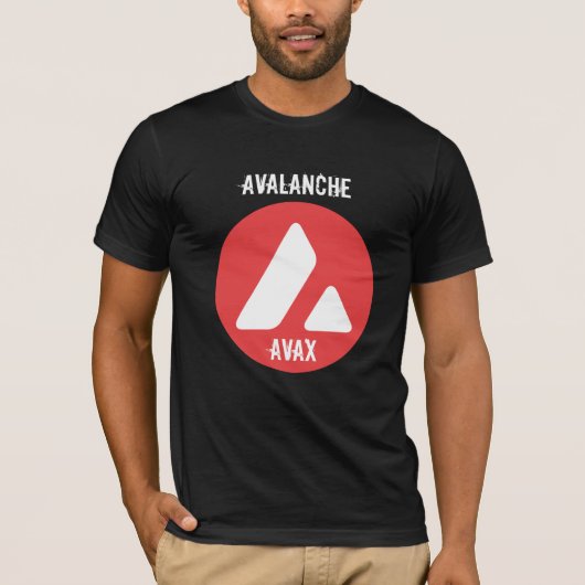 AVALANCHE AVX CRYPTO CURRENCY T-SHIRT (Voorkant)