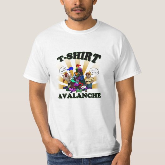 Avalanche de T-shirt (Devant)