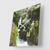 Avalanche Gorge II in het Nationaal Park Glacier Vierkante Klok (Hoek)