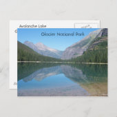 Avalanche Lake Briefkaart (Voorkant / Achterkant)