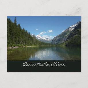 Avalanche Lake I in Glacier National Park Briefkaart