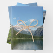 Avalanche Lake I in Glacier National Park Inpakpapier Vel (In situ)