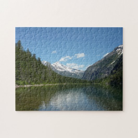 Avalanche Lake I in Glacier National Park Legpuzzel (Horizontaal)