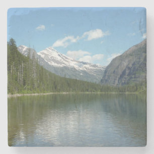 Avalanche Lake I in Glacier National Park Stenen Onderzetter