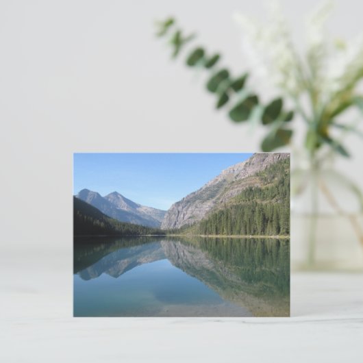 Avalanche Lake Reflection Briefkaart (Staand voorkant)