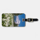 Avalanche lilies en Mount Rainier 2 Bagagelabel (Voorkant horizontaal)