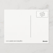 Avalanches are Made of Snowflakes, Left Message Briefkaart (Achterkant)